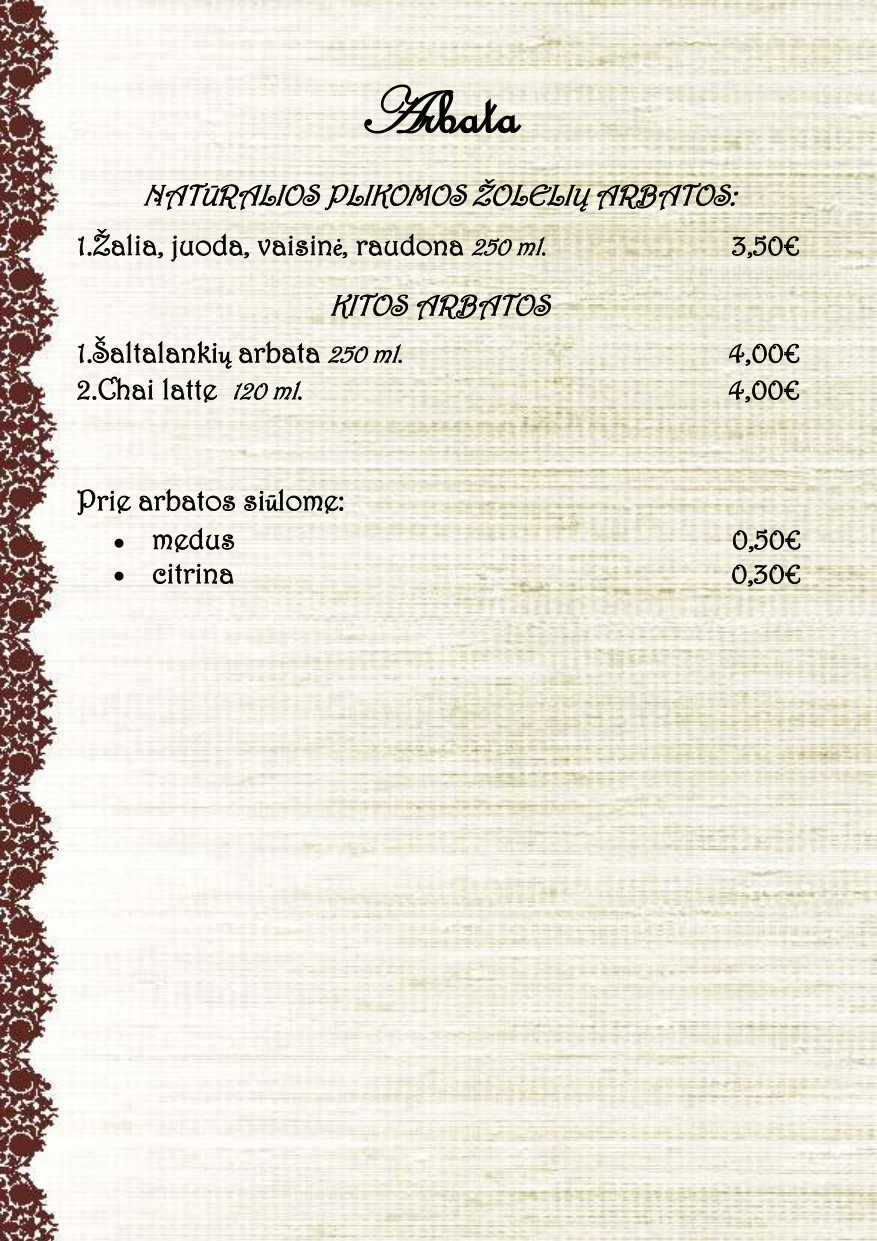 Menu 10