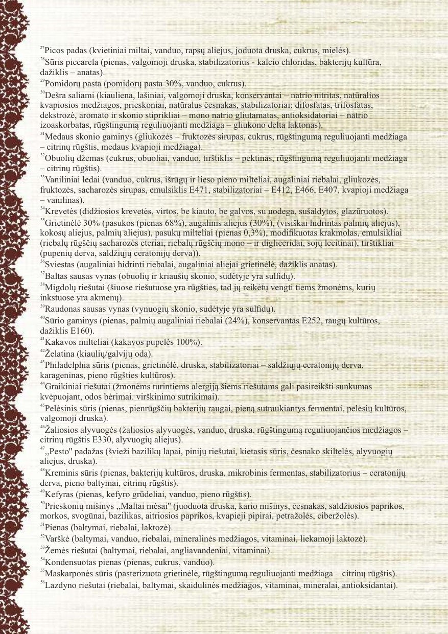 Menu 12