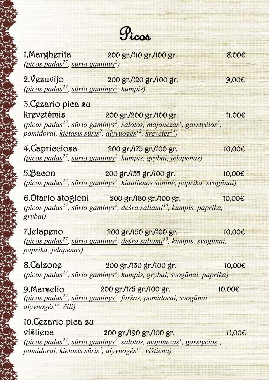 Menu 6